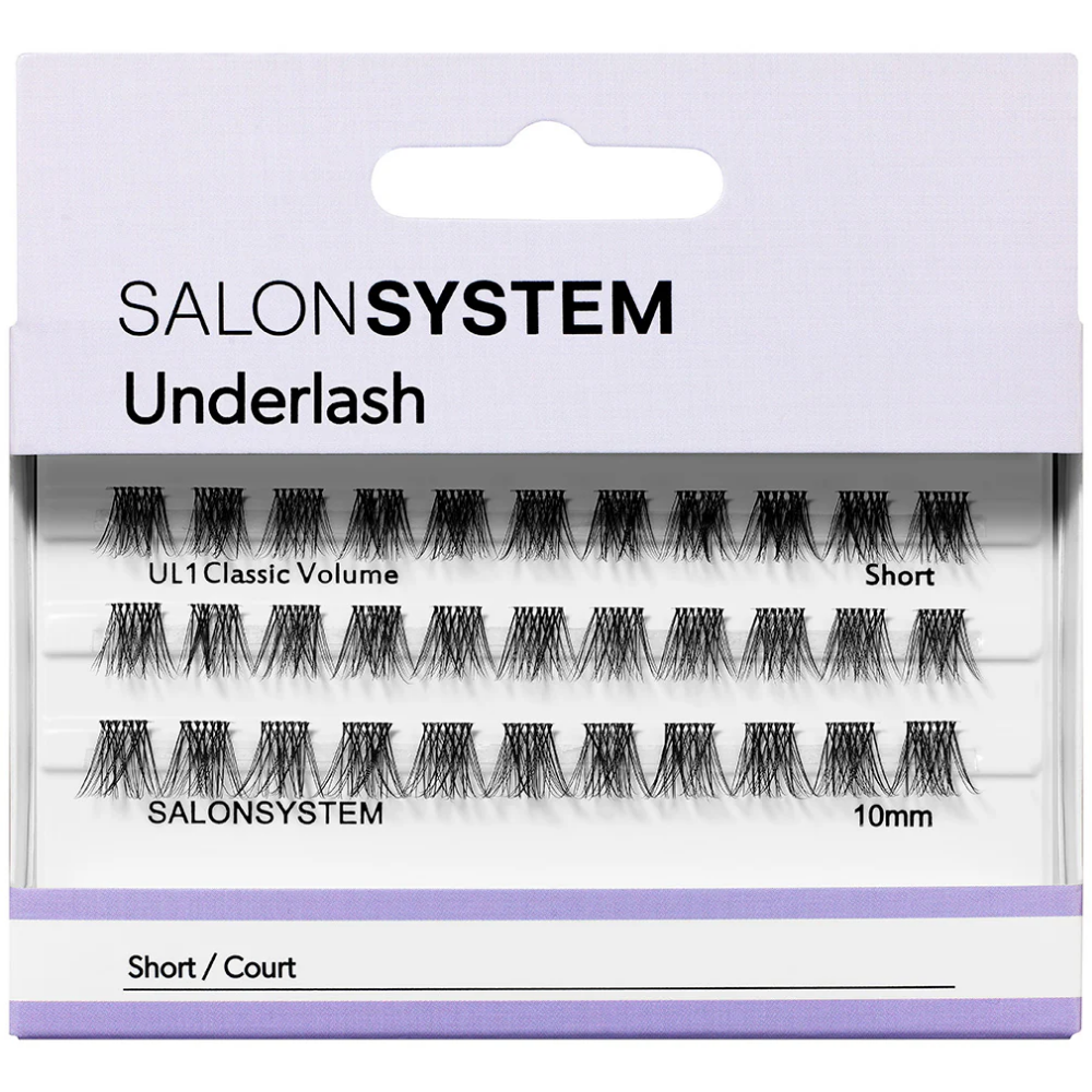 Salon System Underlash UL1 Classic Volume Short Individual Lashes Black