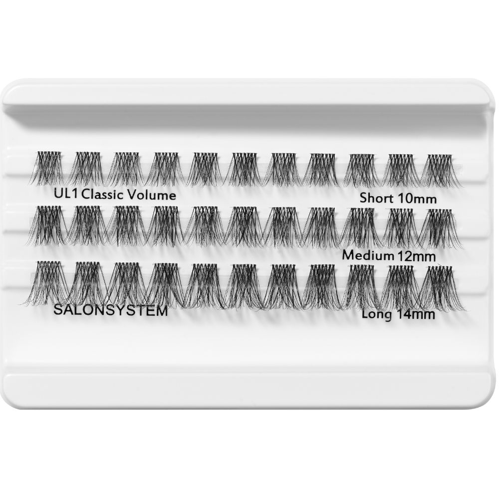 Salon System Underlash UL1 Classic Volume Mixed Individual Lashes Black