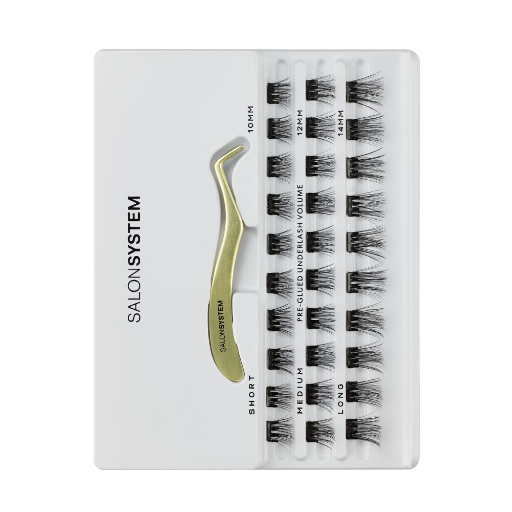 Salon System Pre-Glued Underlash Kit Volume Mixed Length