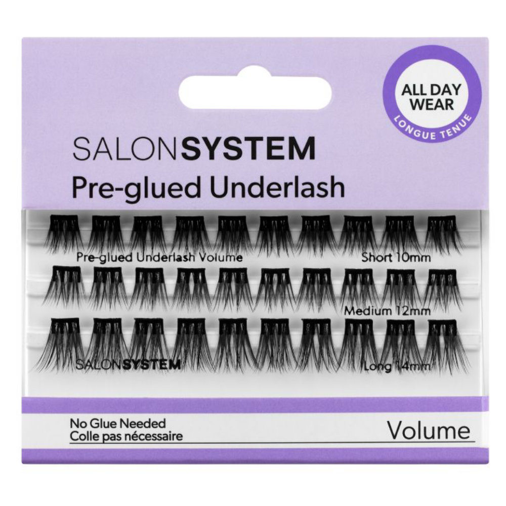 Salon System Pre-Glued Underlash Volume Mixed Length