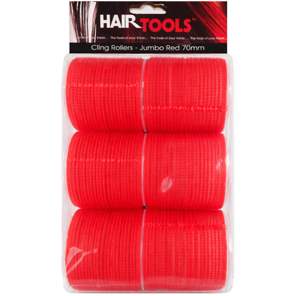 Hair Tools Cling Rollers Red 70mm
