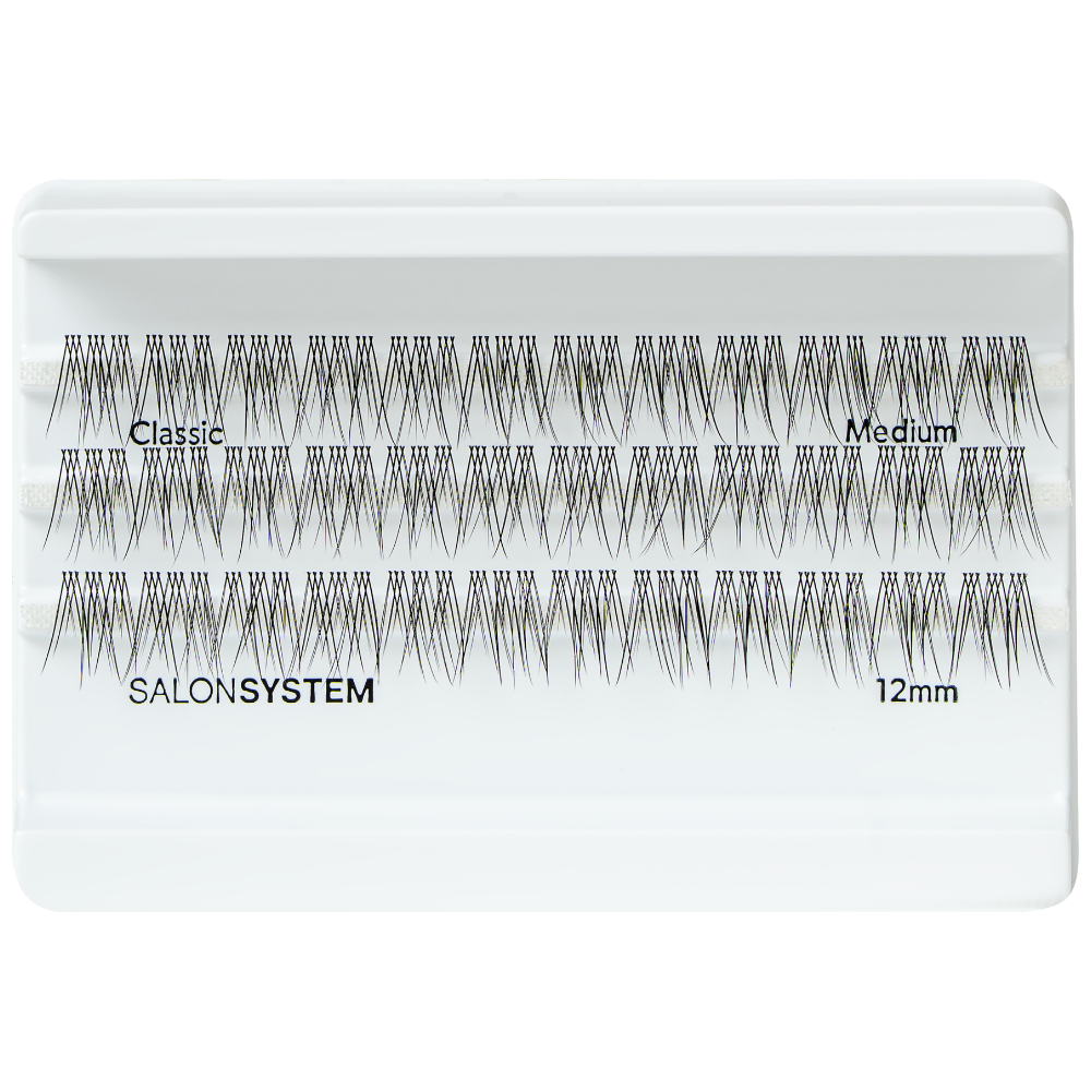 Salon System Individual Cluster Lashes Classic Medium