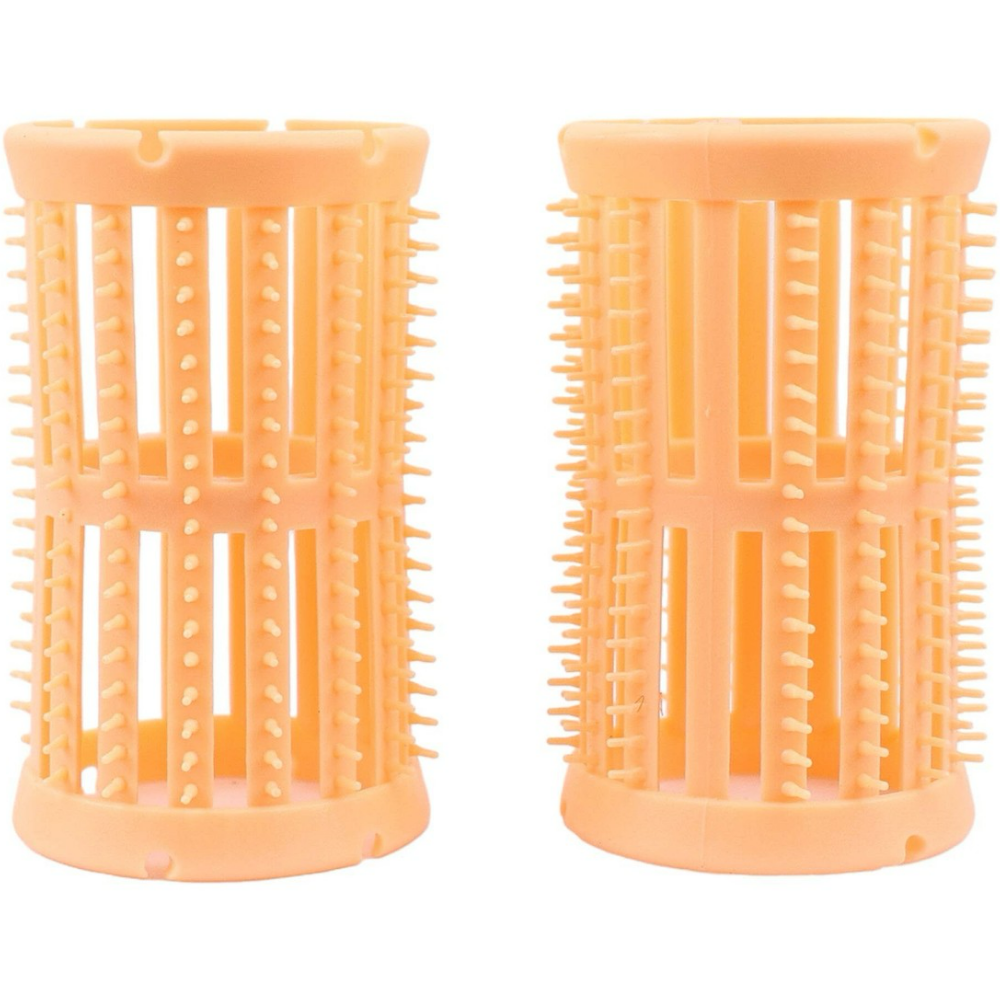 Head Jog Rollers Peach 40mm 12 Pack