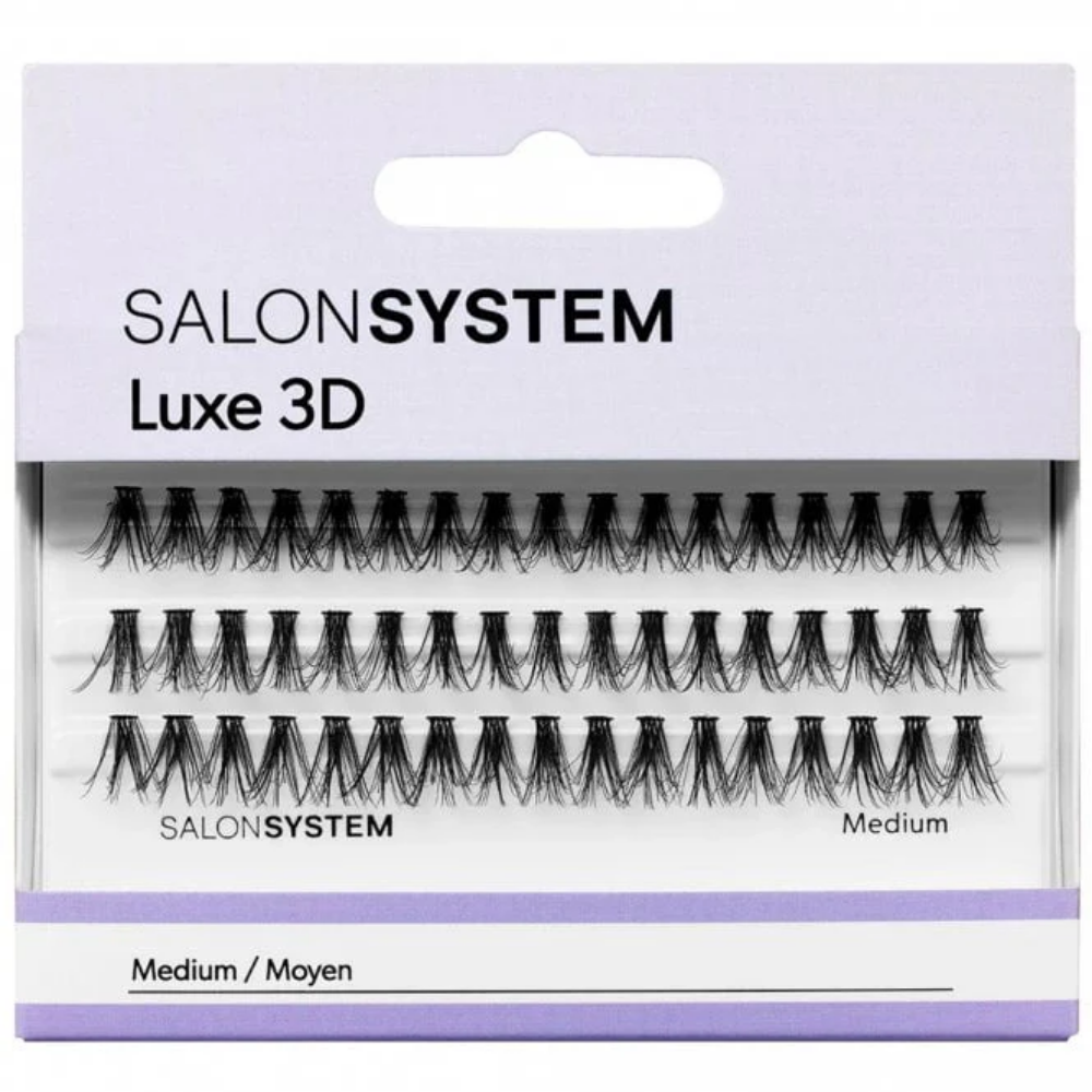 Salon System Individual Luxe Lashes 3D Medium