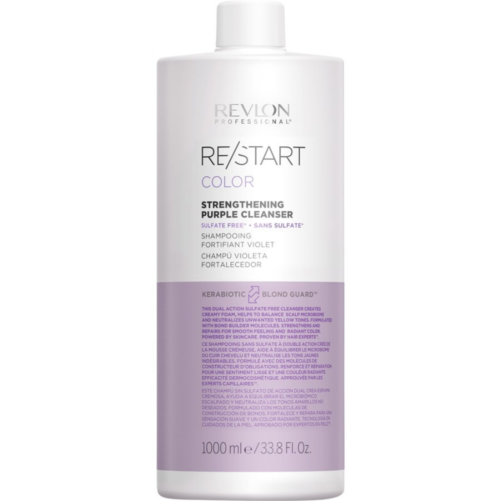 Revlon Professional Restart Colour Strengthening Purple Cleanser 1000ml