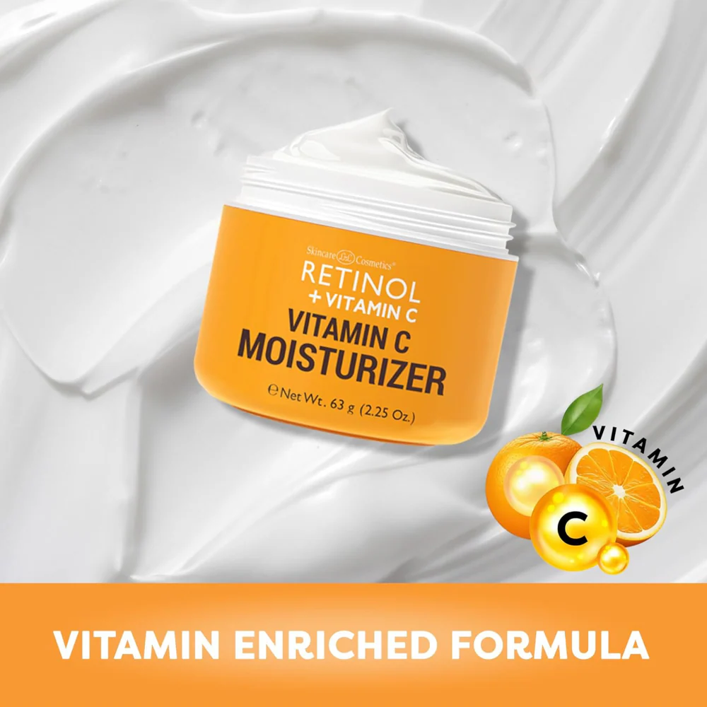 Skincare Cosmetics Retinol + Vitamin C Moisturiser 63g