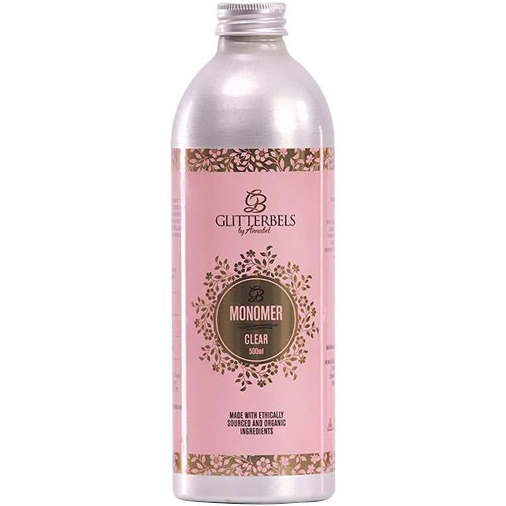 Glitterbels Clear Monomer Liquid 500ml