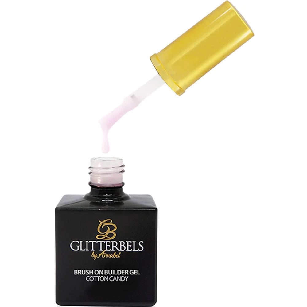 Glitterbels Brush On Builder Gel Cotton Candy 17ml