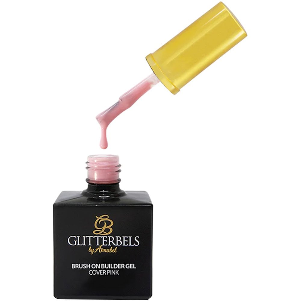 Glitterbels Brush On Builder Gel Cover Pink 17ml