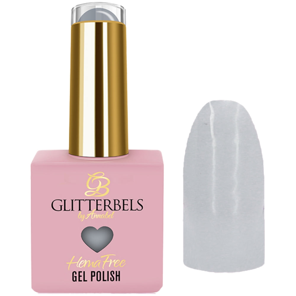 Glitterbels Gel Polish Dove Grey 8ml