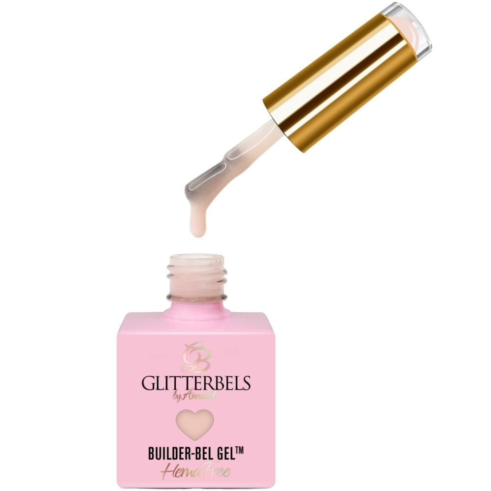 Glitterbels Hema-Free Builder-Bel Gel Polish Salted Caramel 17ml
