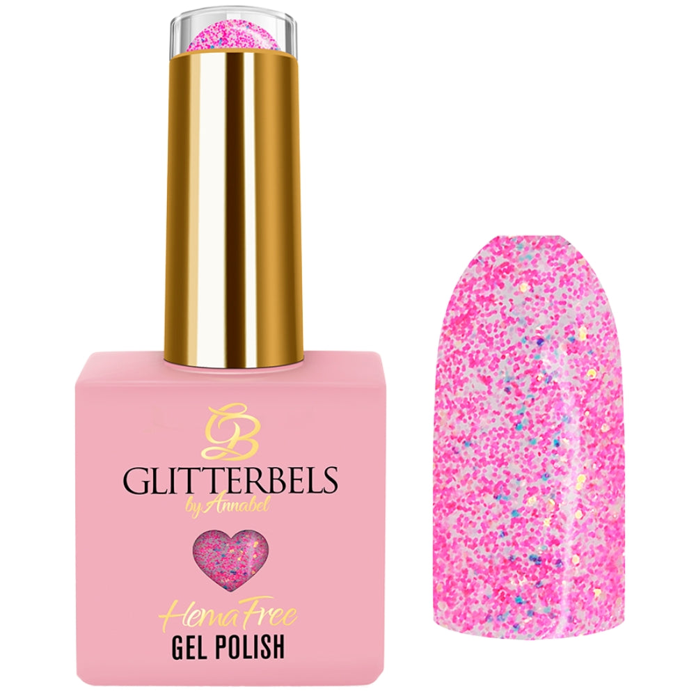 Glitterbels Gel Polish Pink Fizz 8ml
