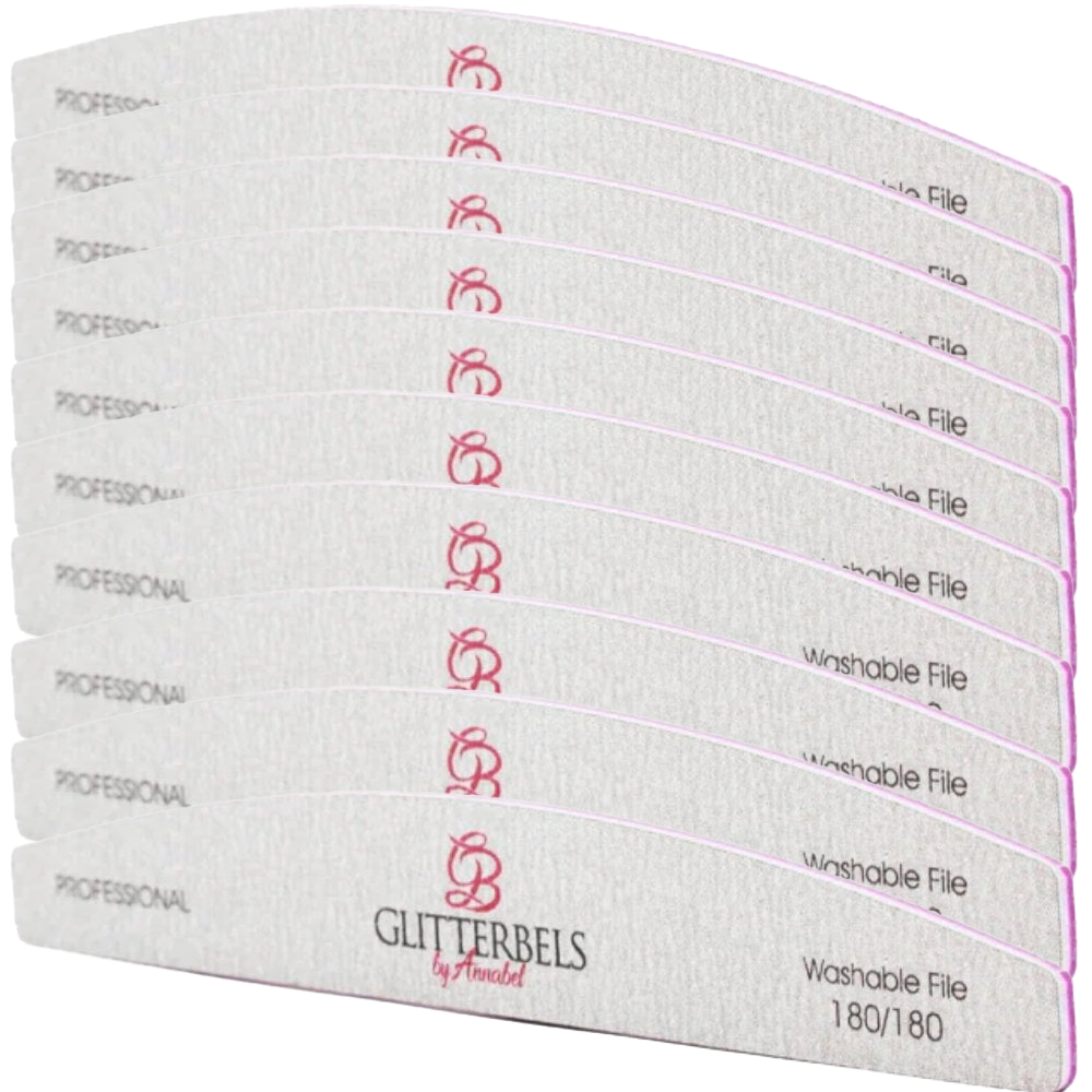 Glitterbels Nail File 10 x 180 Grit