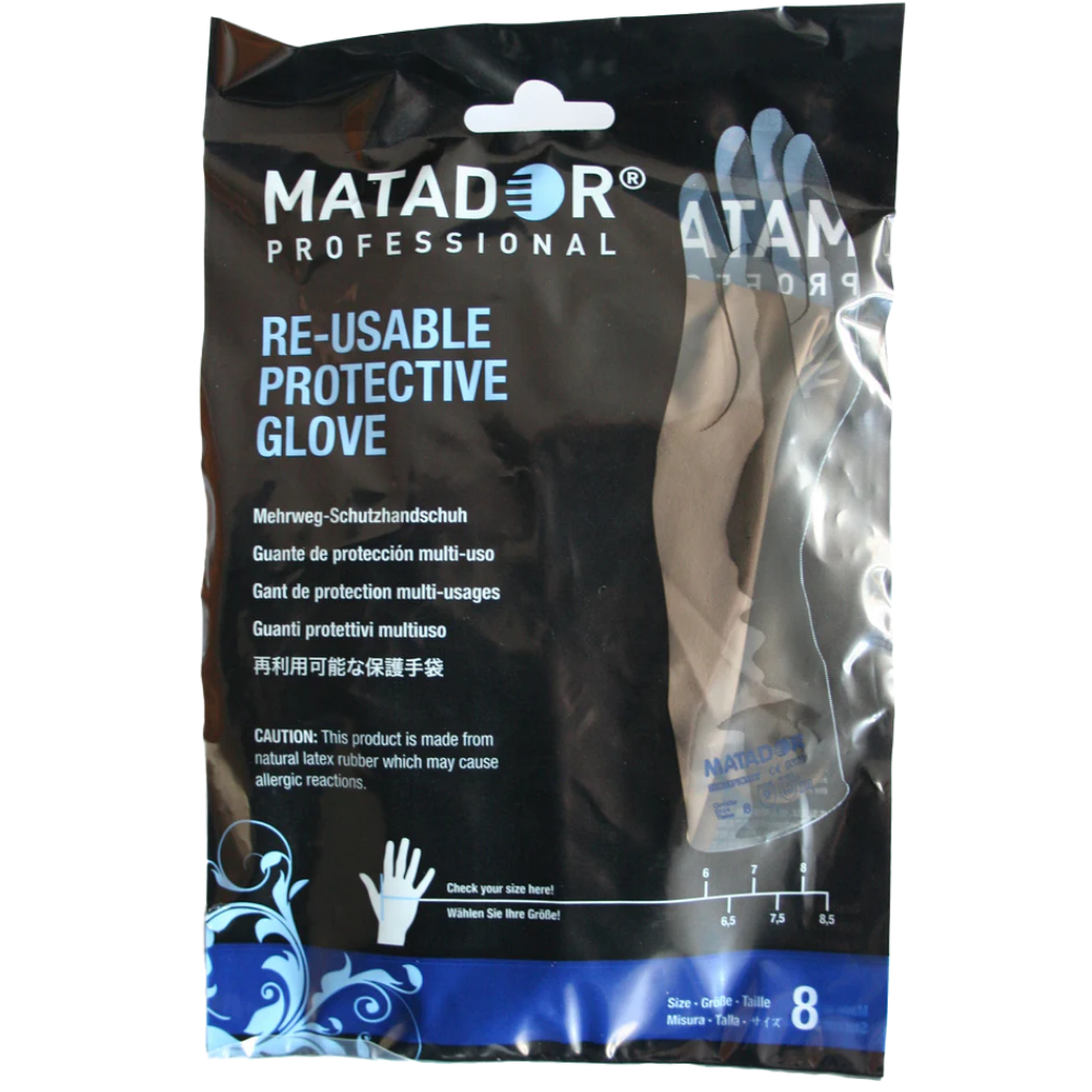Matador Latex Gloves Size 8