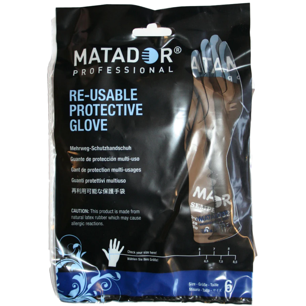Matador Latex Gloves Size 6
