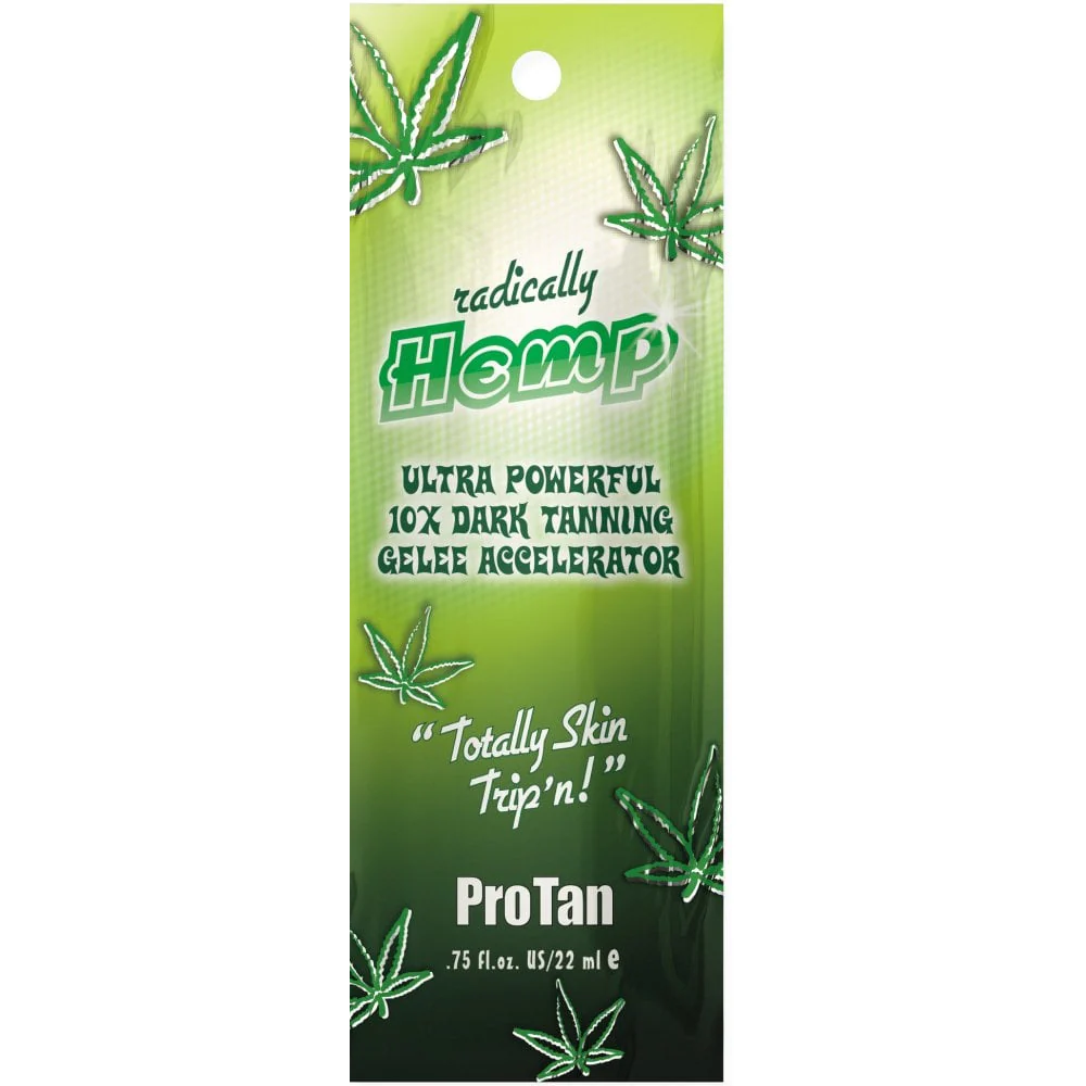 ProTan Radically Hemp Tanning Accelerator Sachet 22ml