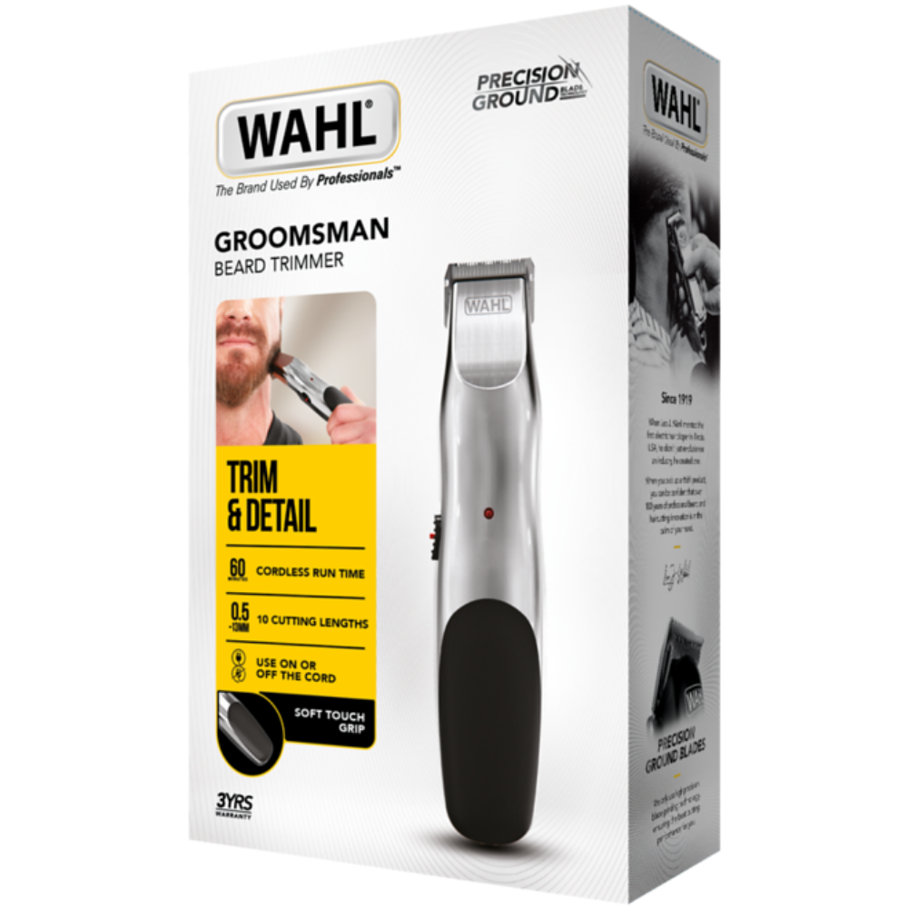 Wahl Professional Groomsman Corded Beard Trimmer