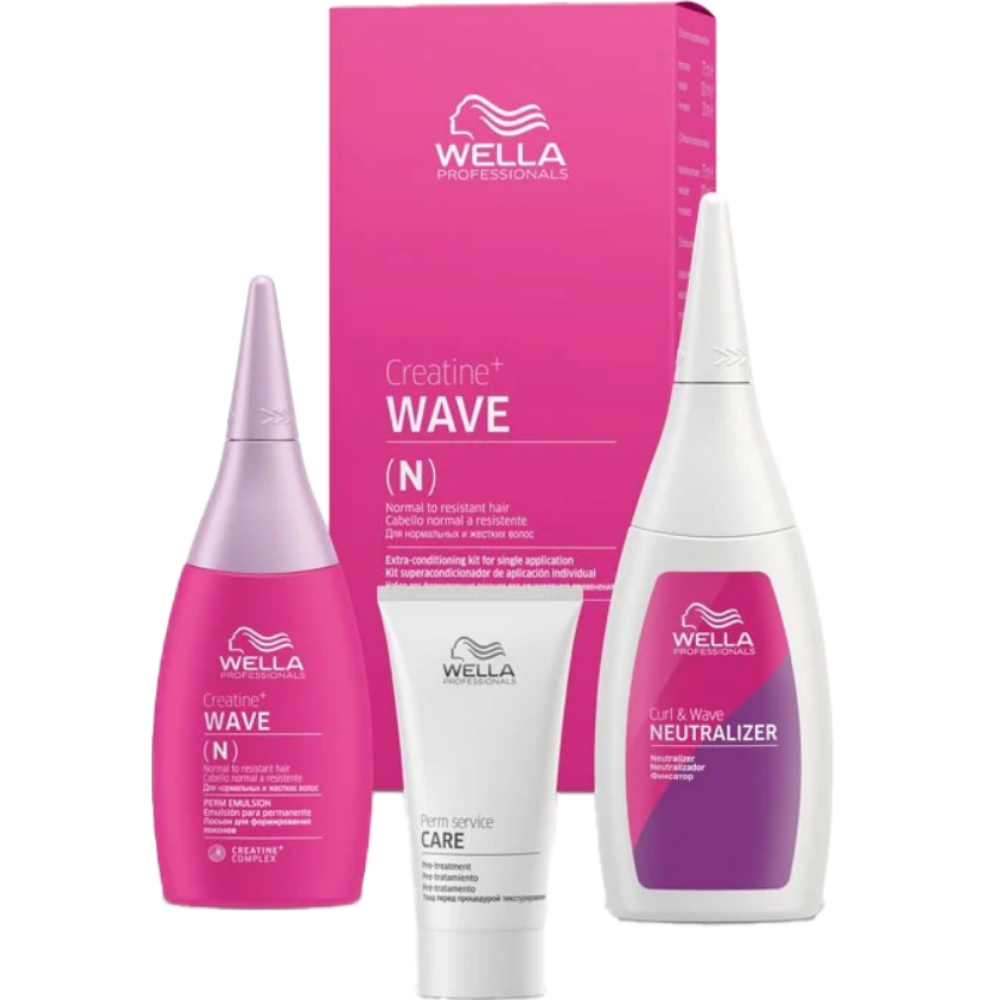 Wella Professionals Creatine+ Wave Normal & Resistant Hair Kit