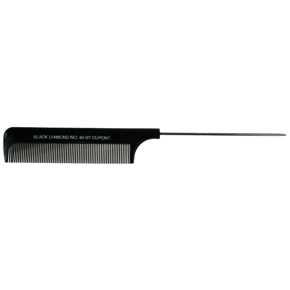 Black Diamond Pin Tail Comb 40