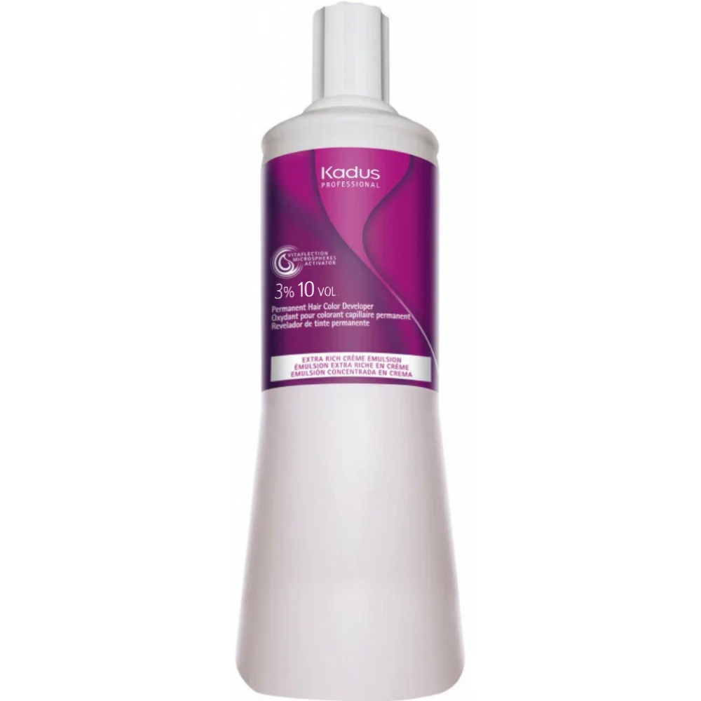 Kadus Permanent Hair Colour Developer 3% 1000ml