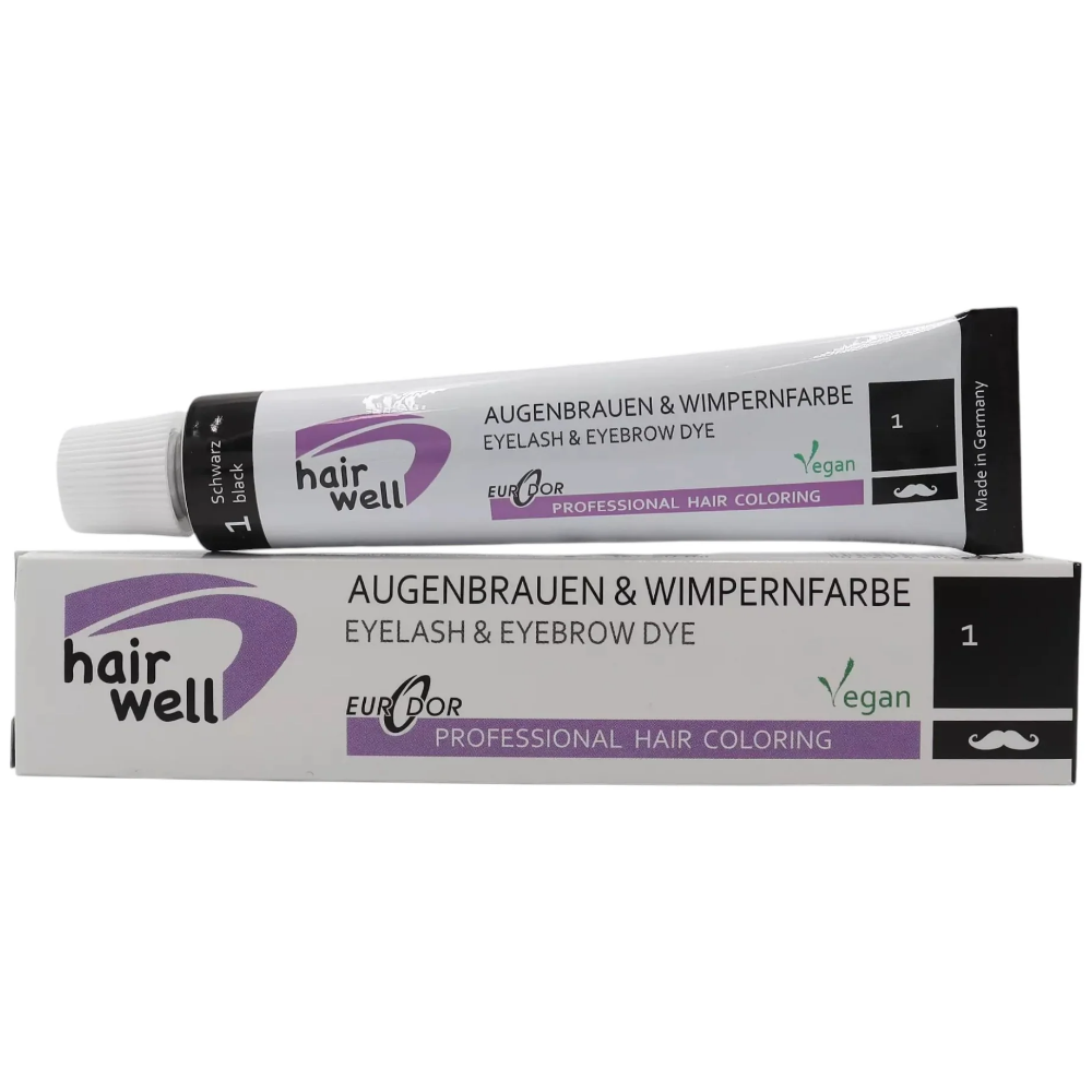 Hairwell Lash Tint Black 20ml