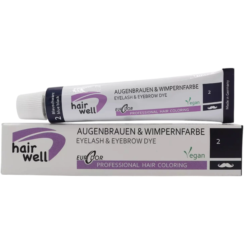 Hairwell Lash Tint Blue Black 20ml