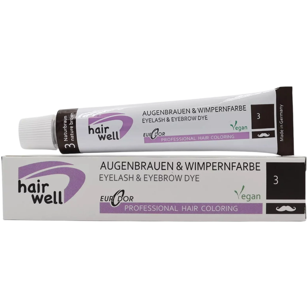 Hairwell Lash Tint Brown 20ml