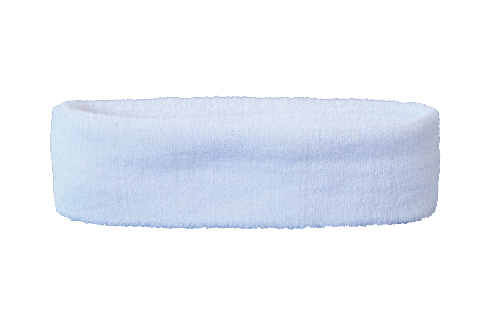 Dennis Williams Velcro Headband White