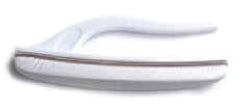 Dennis Williams Nail Buffer White Leather 12cm