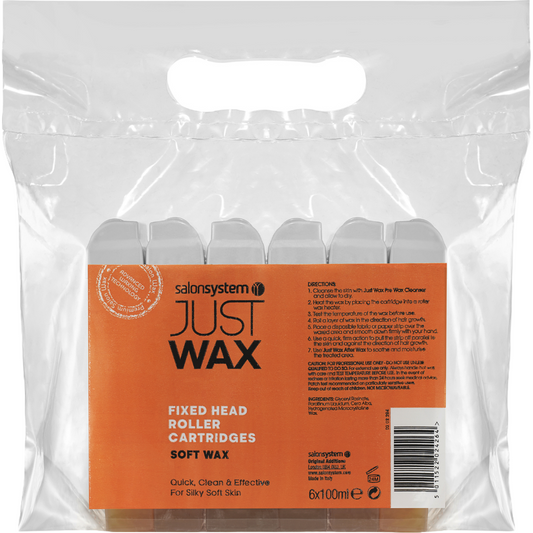 Salon System Just Wax Roller Cartridge 6 x 100ml