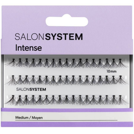 Salon System Naturalash Individual Lashes Black Medium Extra