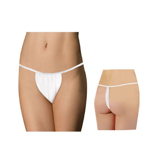 Deo Disposable G-Strings White 50 Pack