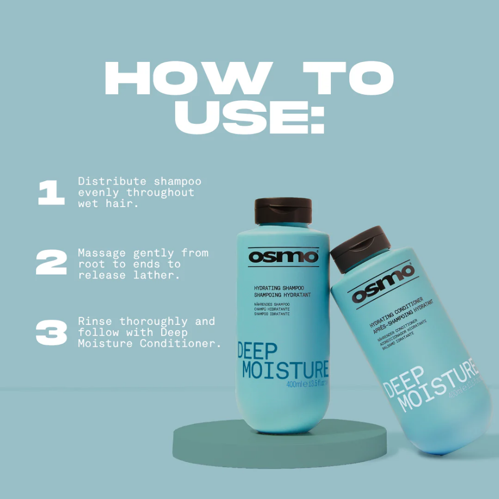 Osmo Deep Moisture Hydrating Shampoo 400ml