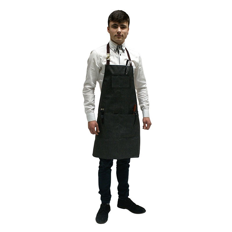 Hair Tools Barber Apron Charcoal