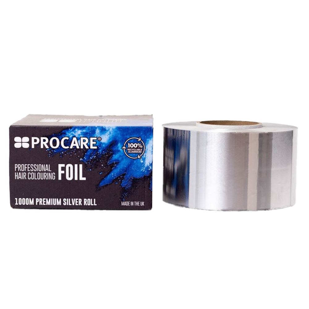 Procare Premium Hair Foil Silver 1000m x 100mm
