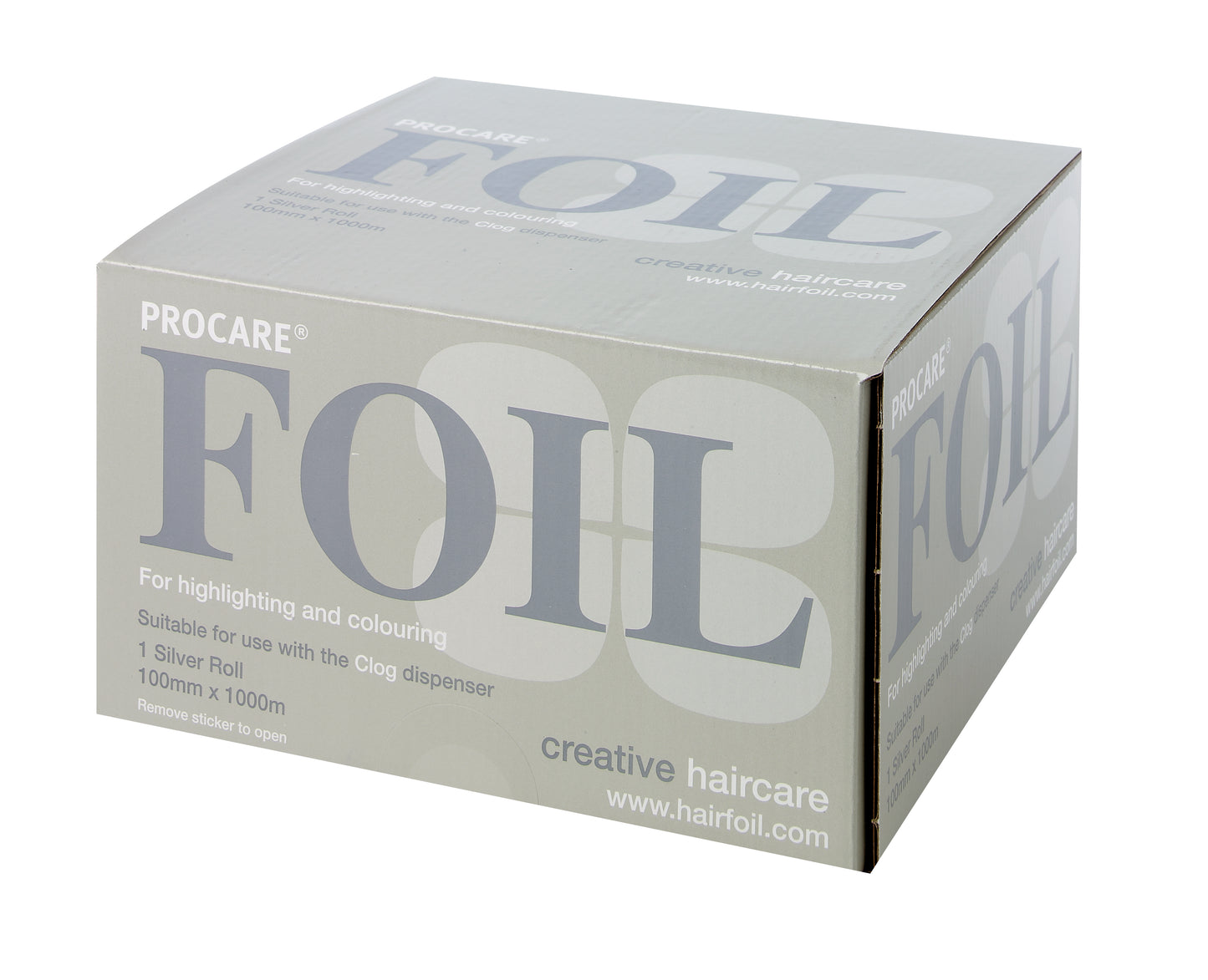Procare Premium Hair Foil Silver 1000m x 100mm
