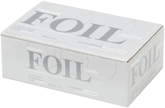 Procare Premium Hair Foil Refills Silver 100m x 100mm 3 Pack