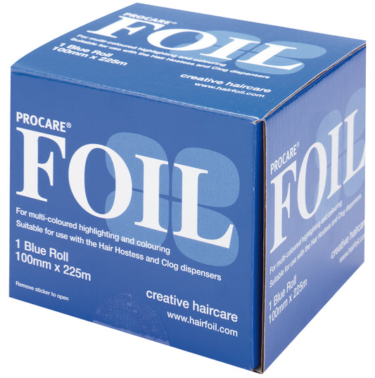 Procare Premium Hair Foil Blue 100mm x 225m