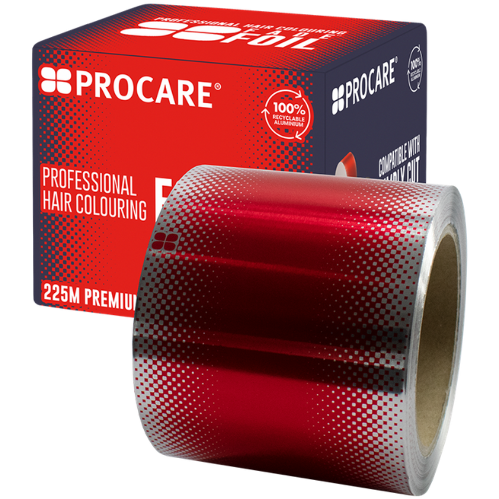 Procare Premium Hair Foil Red 100mm x 225m