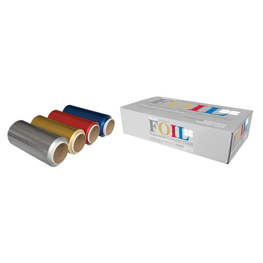 Procare Premium Superwide Hair Foil Mixed Colour 120mm x 50m 4 Pack