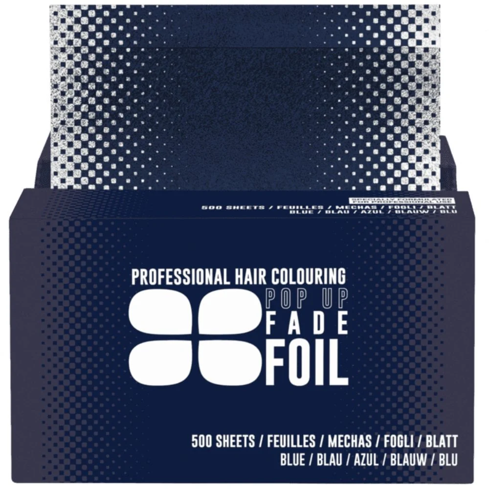 Procare Pop-Up Embossed Fade Foil Sheets Blue 130mm x 280mm 500 Pack