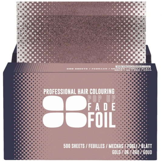 Procare Pop-Up Embossed Fade Foil Sheets Gold 130mm x 280mm 500 Pack