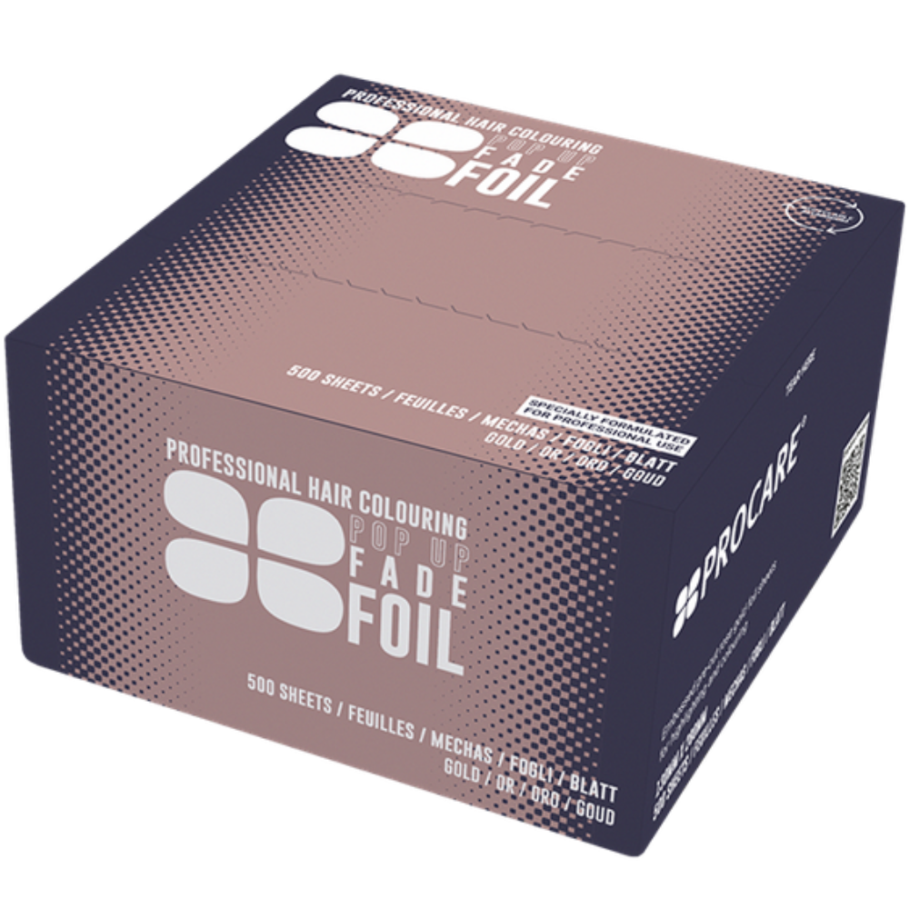 Procare Pop-Up Embossed Fade Foil Sheets Gold 130mm x 280mm 500 Pack