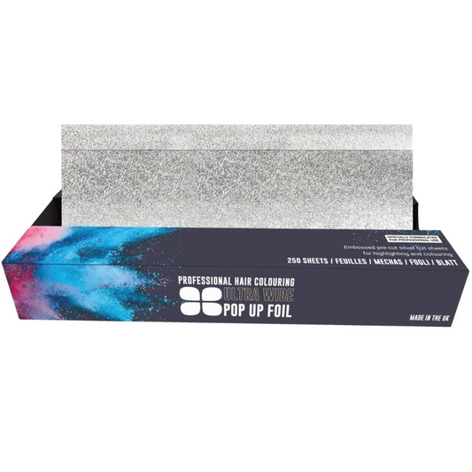 Procare Embossed Ultra Wide Pop-Up Foil Sheets Silver 270mm x 300mm 250 Pack