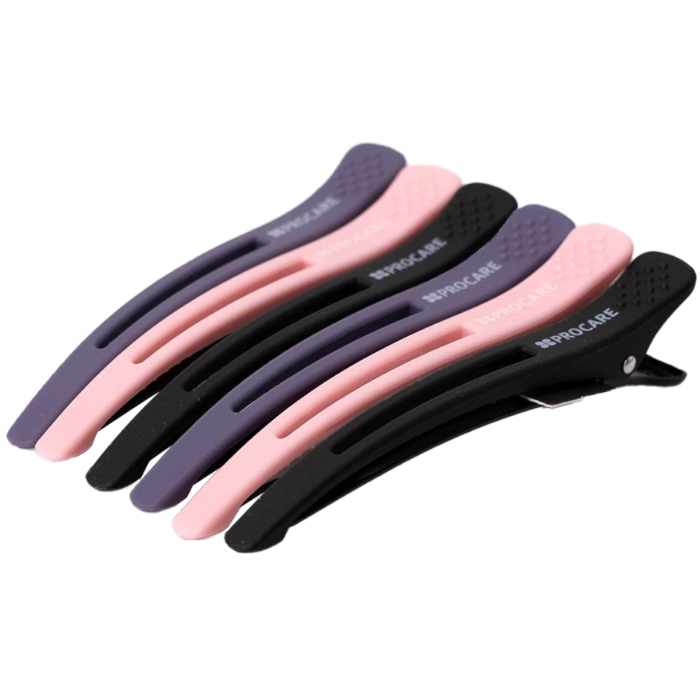 Procare Sectioning Hair Clips 6 Pack