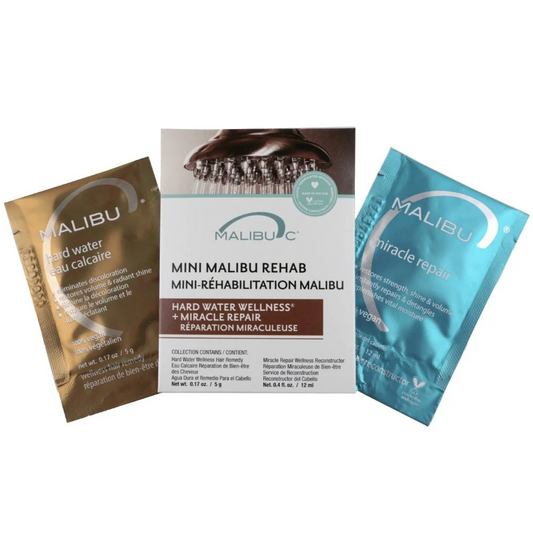 Malibu C Hard Water Wellness Mini Rehab Remedy Kit