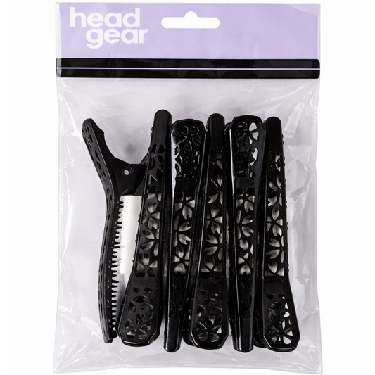 Headgear Sectioning Grip Clips 6 Pack