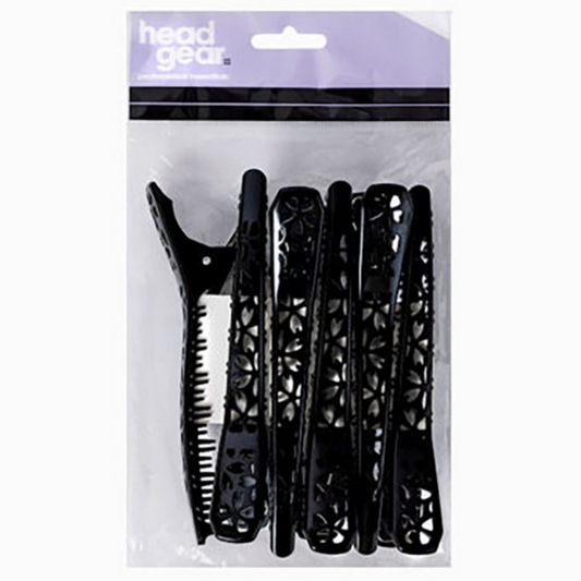 Headgear Sectioning Grip Clips 6 Pack