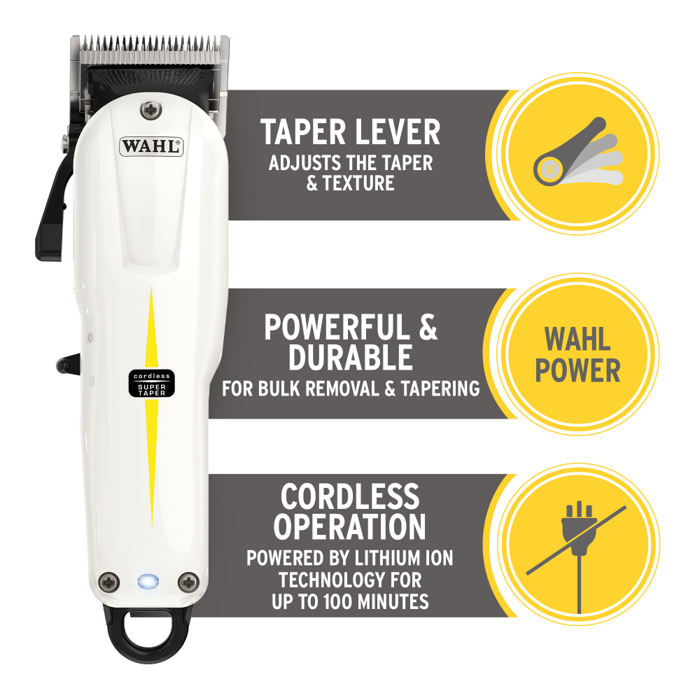 Wahl Professional Super Taper Cordless Clipper