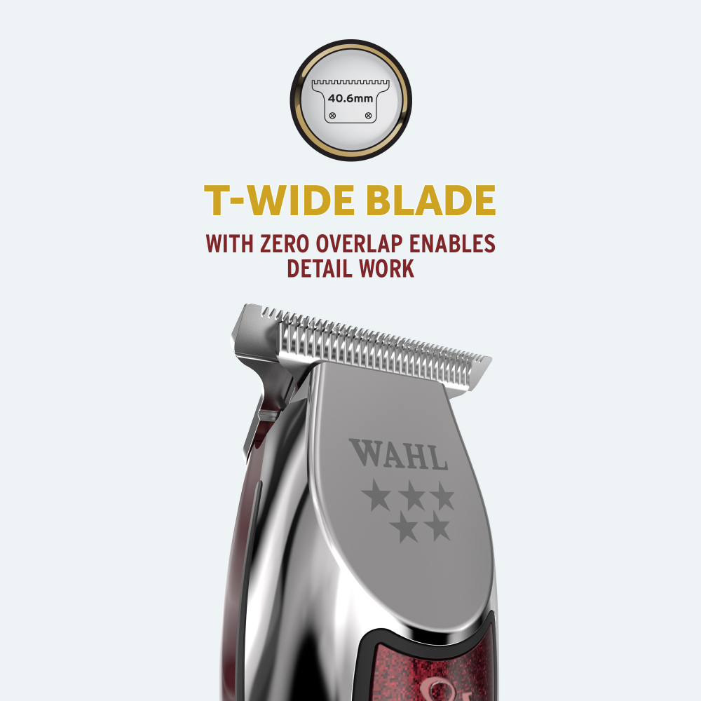 Wahl Professional Detailer Wide T-Blade Trimmer